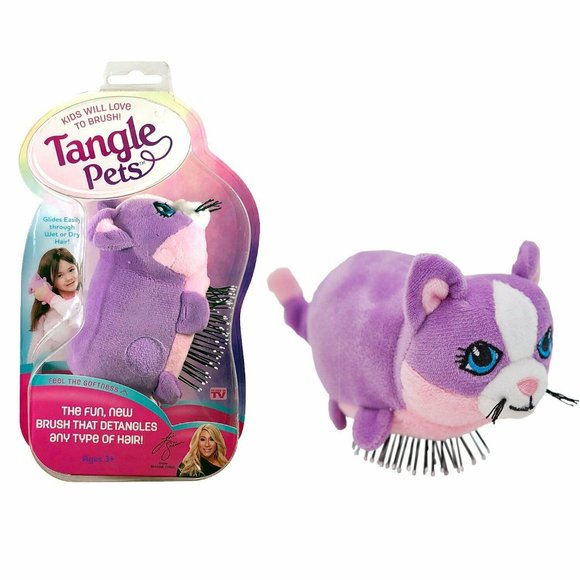 Tangle Pets TOY CAT- The Detangling Brush - Picture 1 of 6